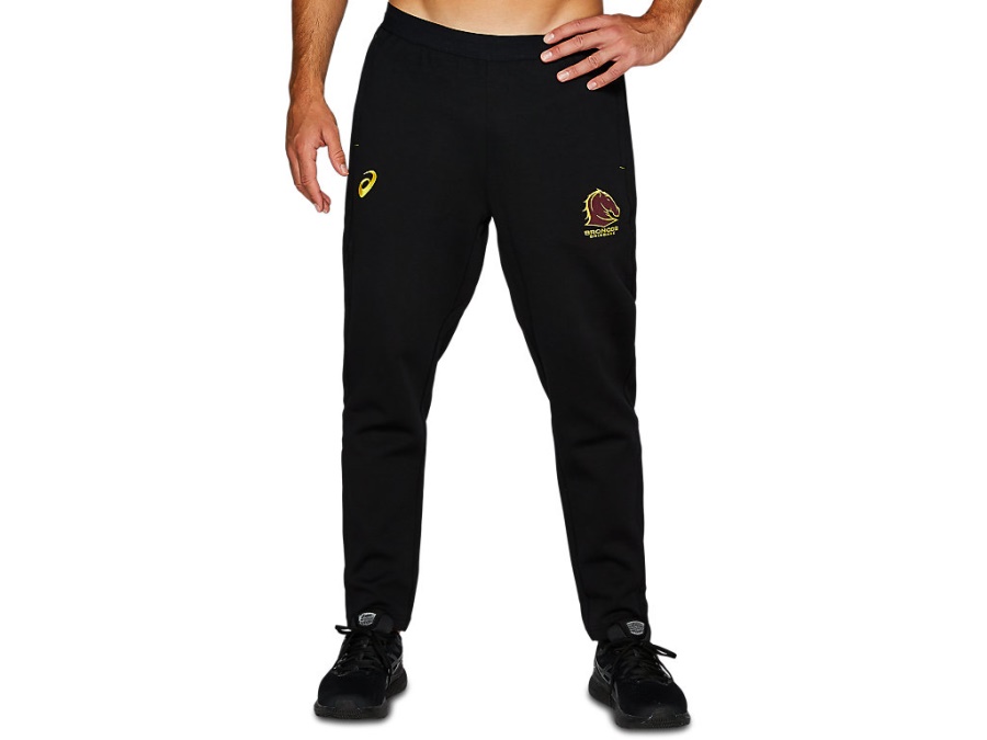 Asics BRISBANE BRONCOS TRAVEL PANT Performance Black