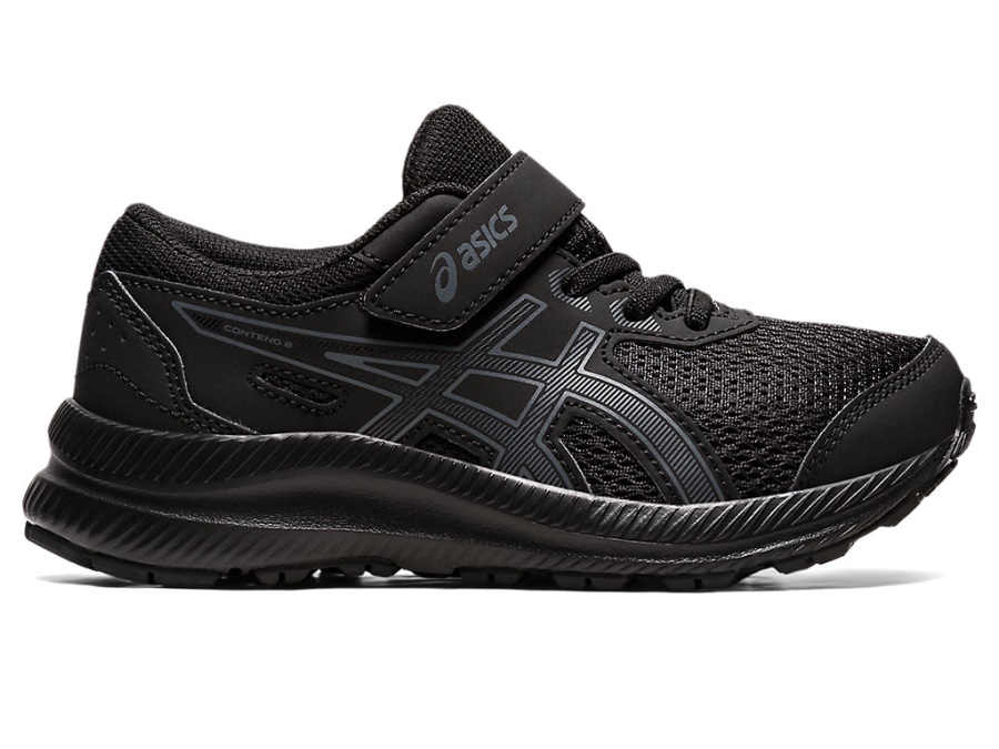 Asics Black-Carrier Grey CONTEND 8 PS