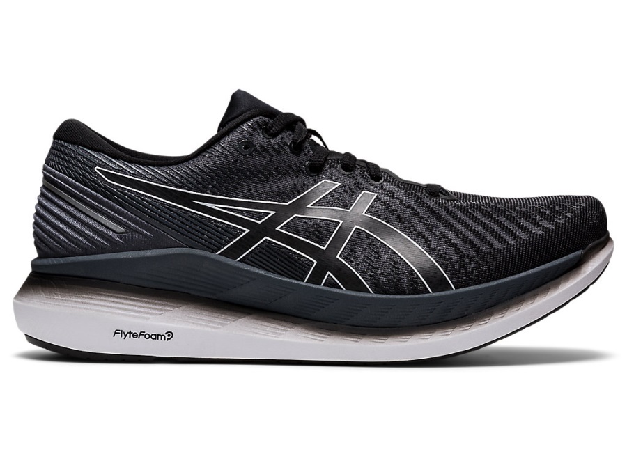 Asics Black-Carrier Grey GLIDERIDE 2 (2E WIDE)