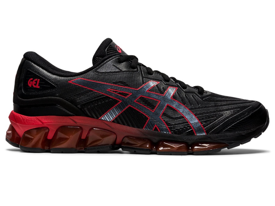 Asics Black-Red Alert GEL-QUANTUM 360 VII