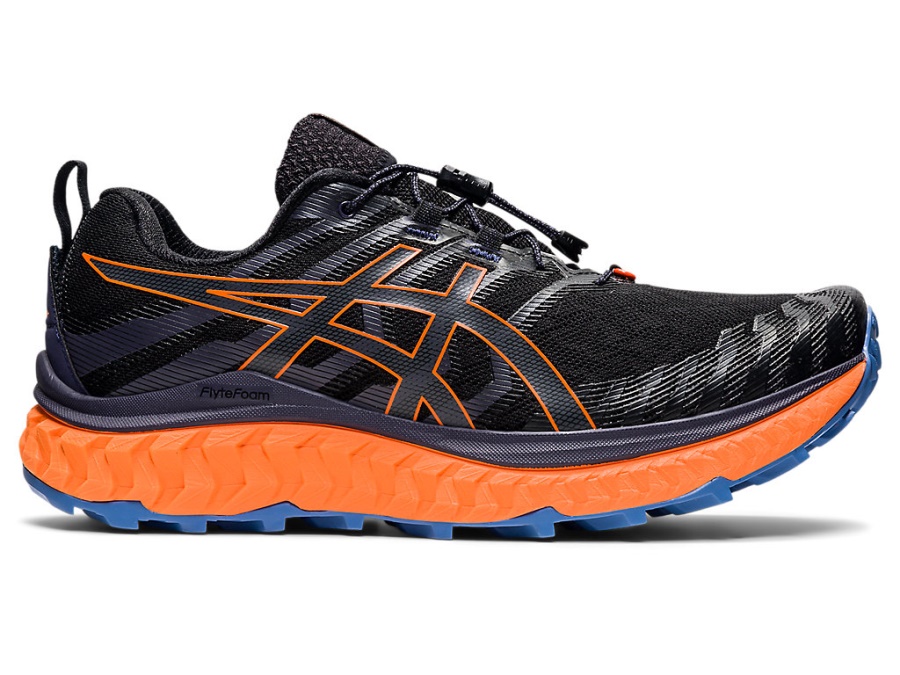 Asics Black-Shocking Orange TRABUCO MAX