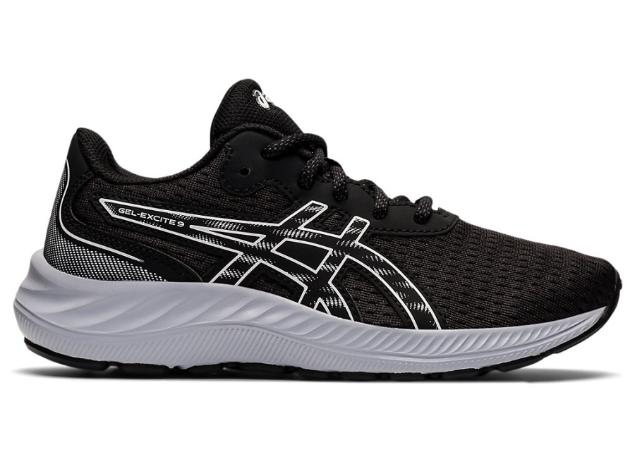 Asics Black-White GEL-EXCITE 9 GS