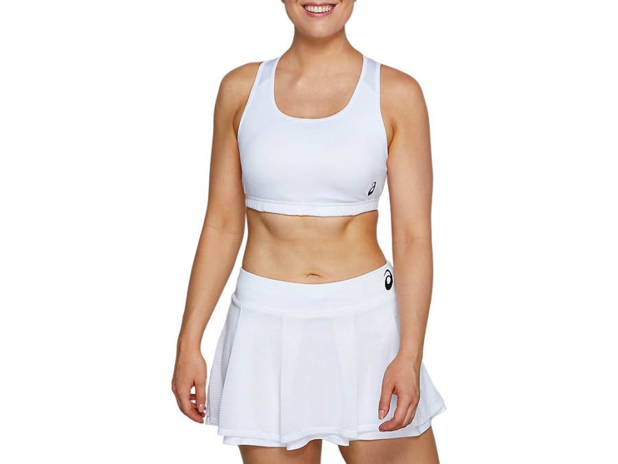 Asics Brilliant White TENNIS BRA PR