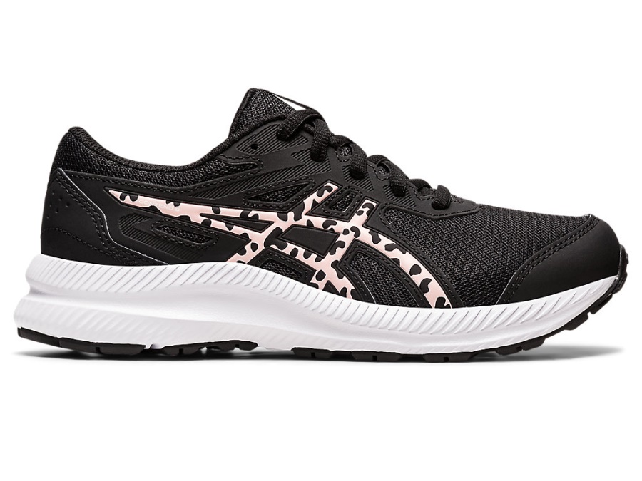 Asics CONTEND 8 GS PRINT Black-Frosted Rose