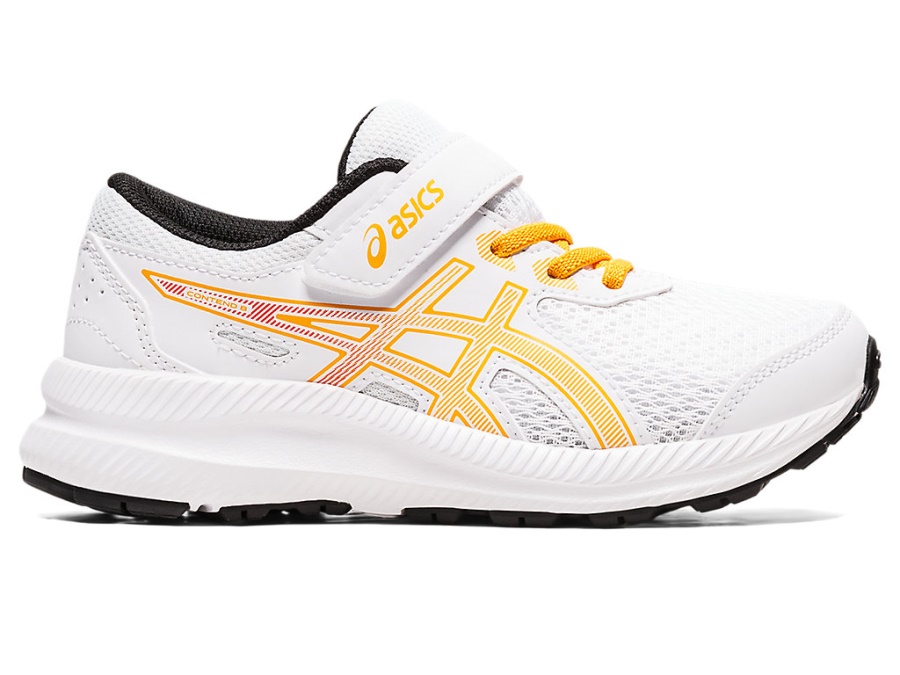 Asics CONTEND 8 PS White-Amber