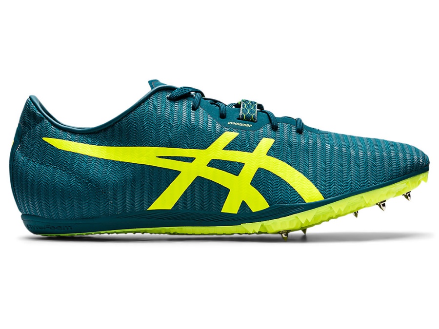 Asics COSMORACER MD 2 Velvet Pine-Safety Yellow