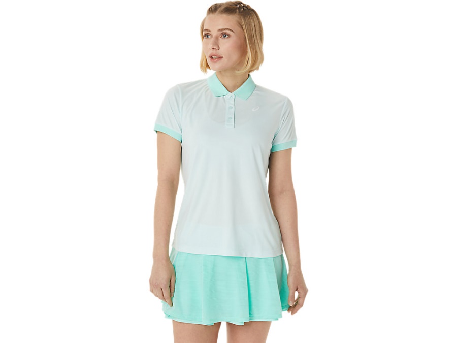 Asics COURT POLO SHIRT Soothing Sea