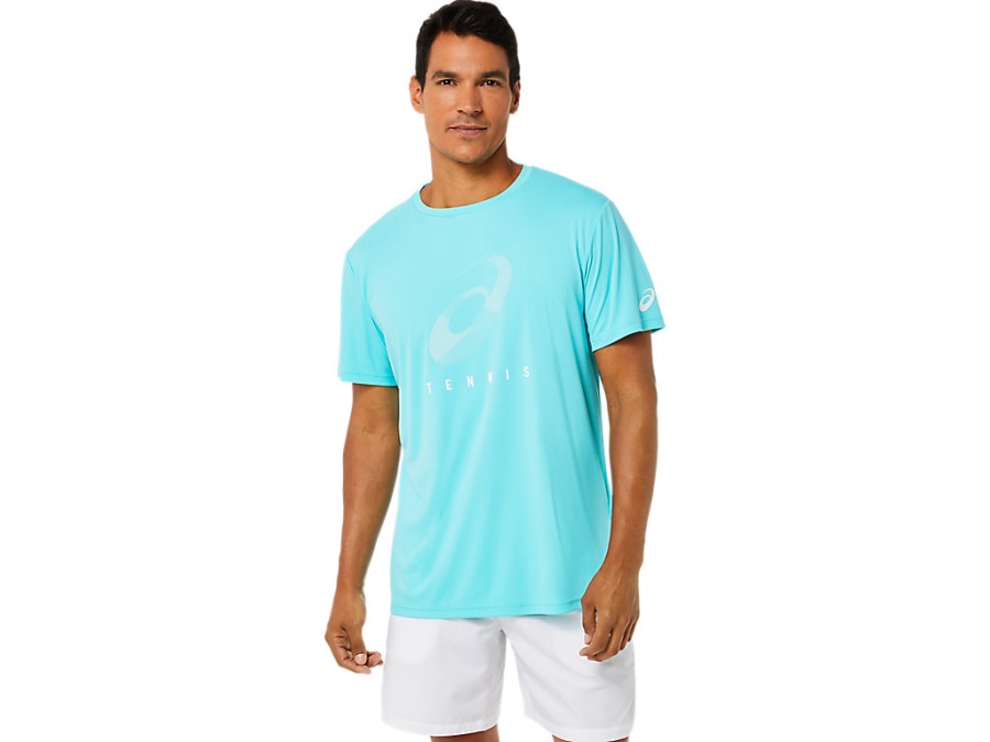 Asics COURT SPIRAL TEE Ice Mint