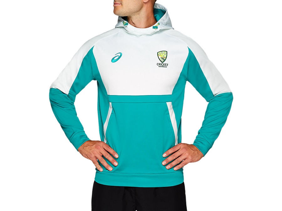 Asics CRICKET AUSTRALIA TRAINING HOODIE Polar Shade