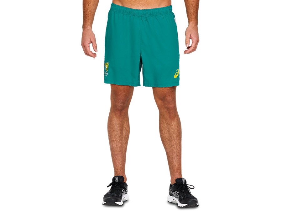 Asics CRICKET AUSTRALIA TRAINING SHORT Jungle