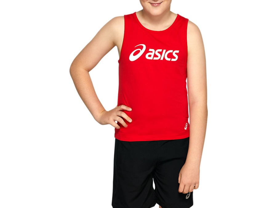 Asics Classic Red TANK TOP