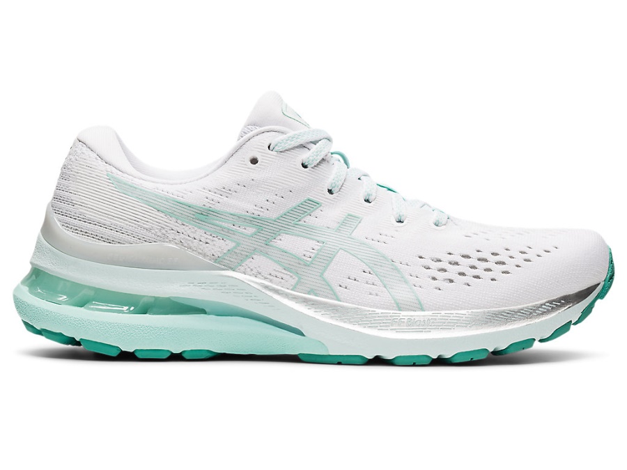 Asics GEL-KAYANO 28 White-Oasis Green