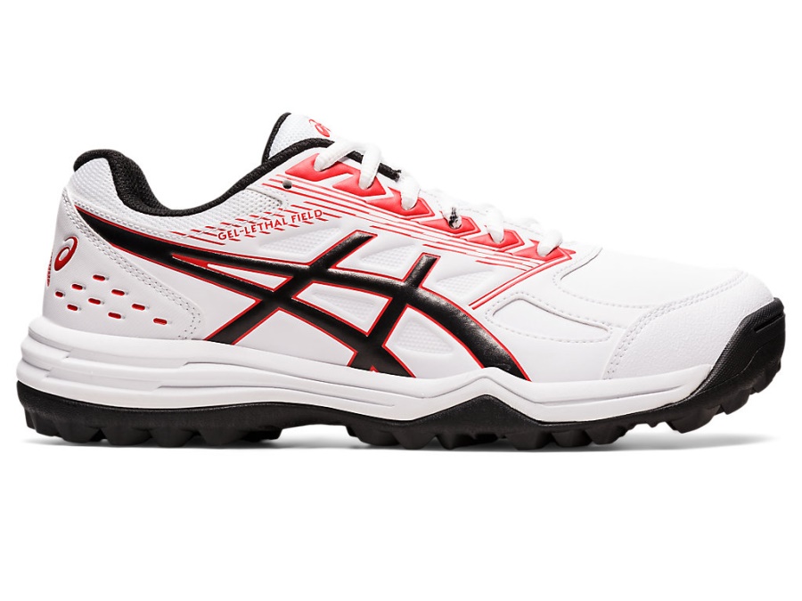 Asics GEL-LETHAL FIELD White-Classic Red