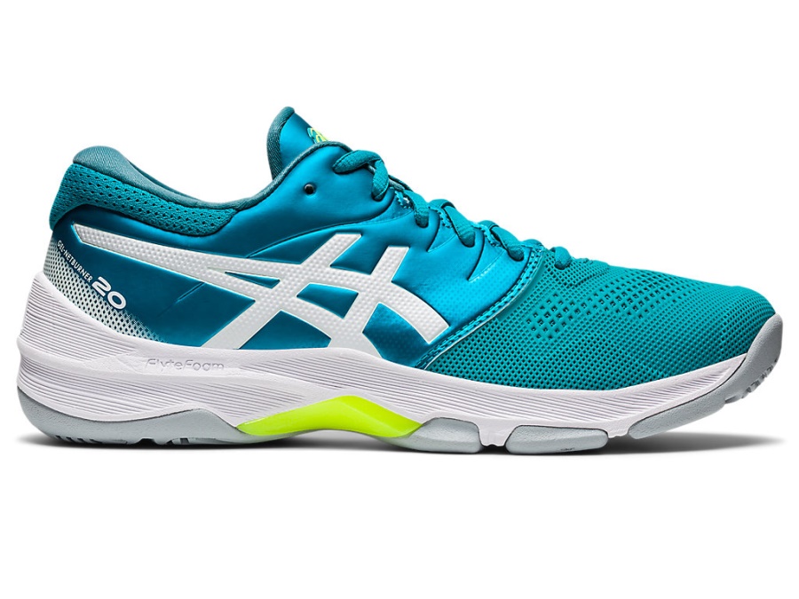 Asics GEL-NETBURNER 20 (D WIDE) Lagoon-White