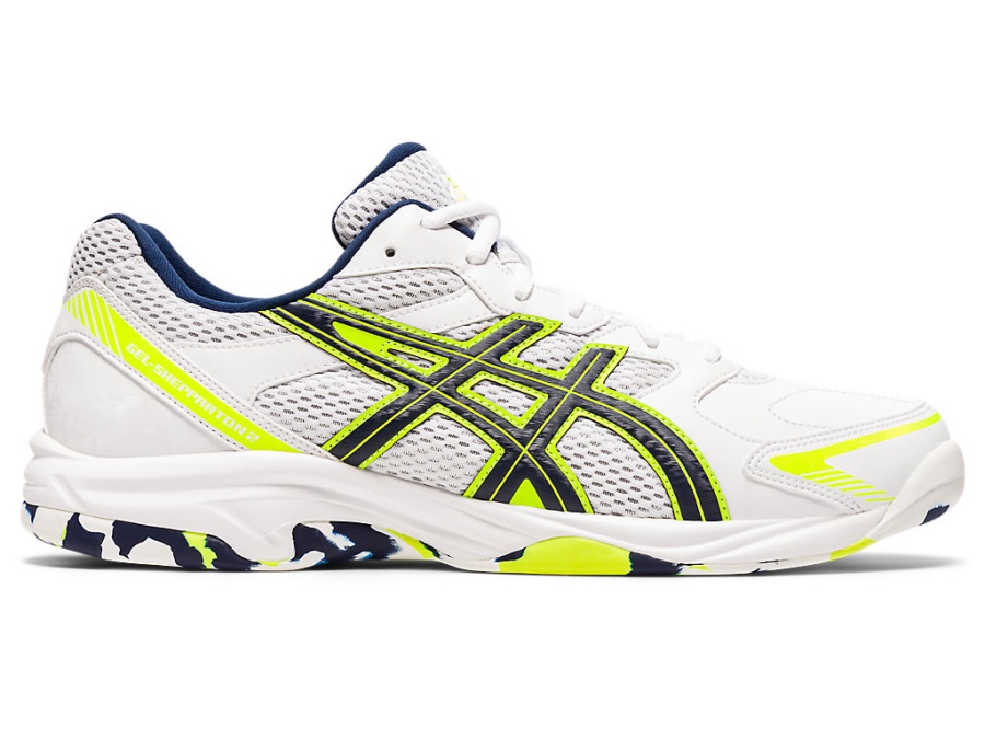 Asics GEL-SHEPPARTON 2 (2E WIDE) White-Peacoat