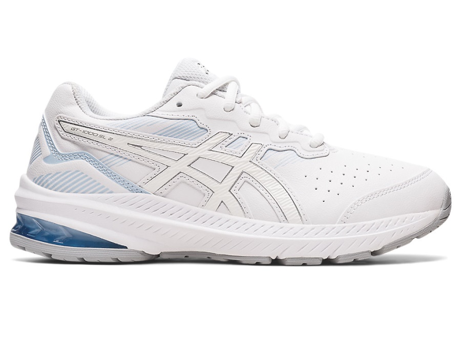 Asics GT-1000 SYNTHETIC LEATHER 2 GS White