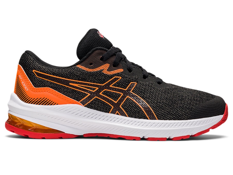 Asics Graphite Grey-Fiery Red GT-1000 11 GS