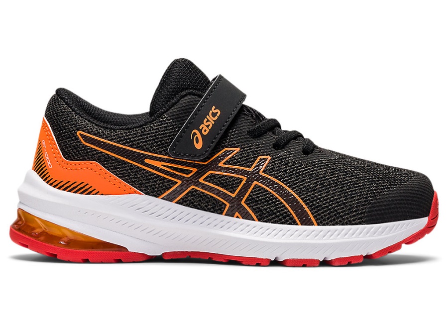 Asics Graphite Grey-Fiery Red GT-1000 11 PS