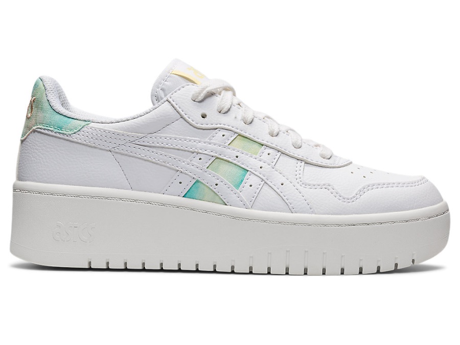 Asics JAPAN S PLATFORM (TIE DYE) White-Oasis Green