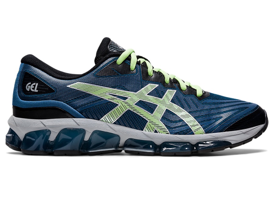 Asics Light Indigo-Lime Green GEL-QUANTUM 360 VII