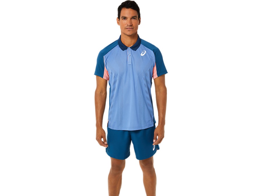 Asics Light Indigo MATCH ACTIBREEZE POLO.SHIRT