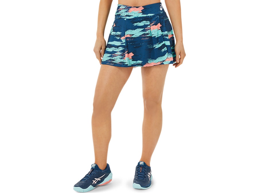 Asics Light Indigo MATCH GRAPHIC SKORT