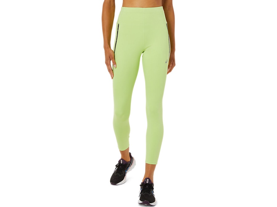 Asics Lime Green RACE HIGH WAIST TIGHT