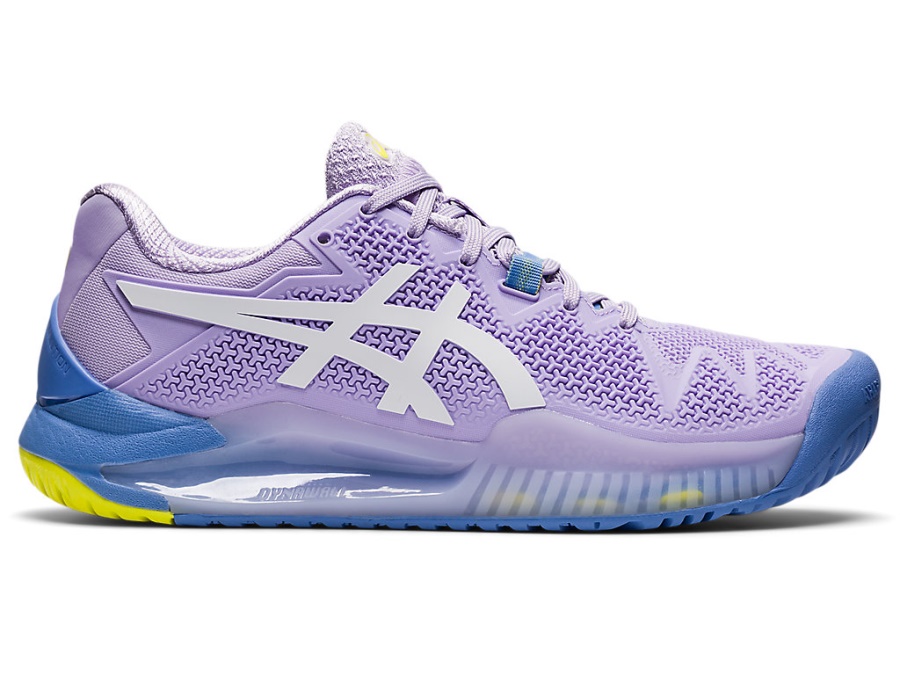 Asics Murasaki-White GEL-RESOLUTION 8 (HARDCOURT)