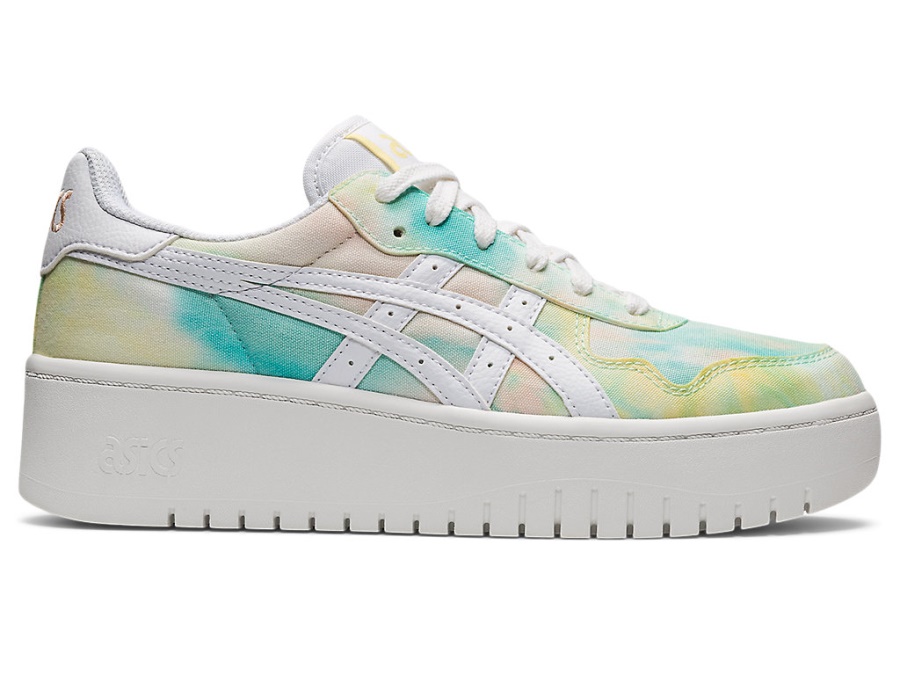 Asics Oasis Green-White JAPAN S PLATFORM (TIE DYE)