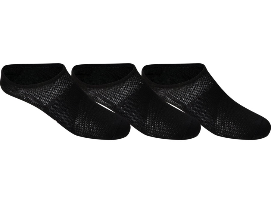 Asics PACE INVISIBLE SOCKS 3 PACK Performance Black