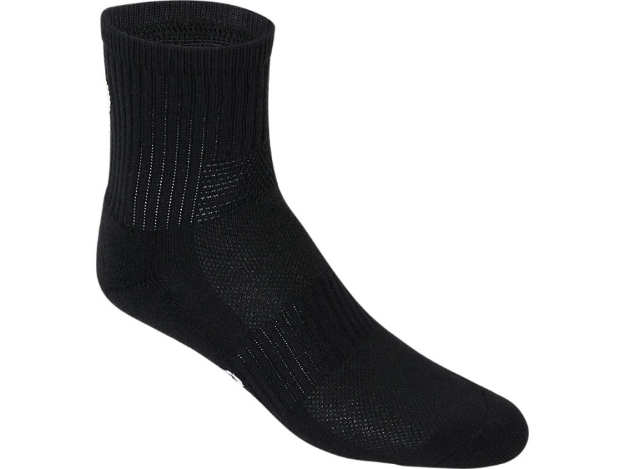 Asics PACE QTR SOCK Triple Black