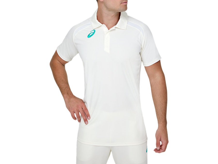 Asics PLAYING SHIRT SHORT SLEEVED CREAM Cream