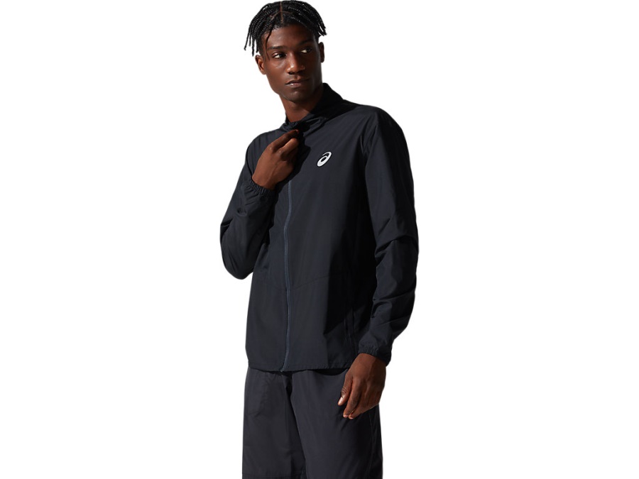 Asics Performance Black SILVER JACKET