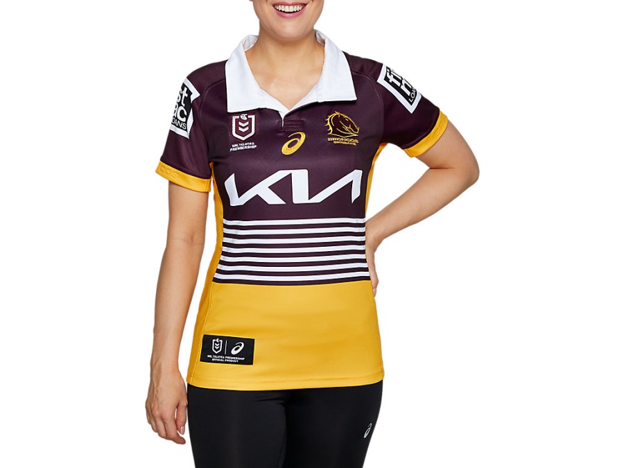 Asics Rich Gold BRISBANE BRONCOS REPLICA ALTERNATE JERSEY