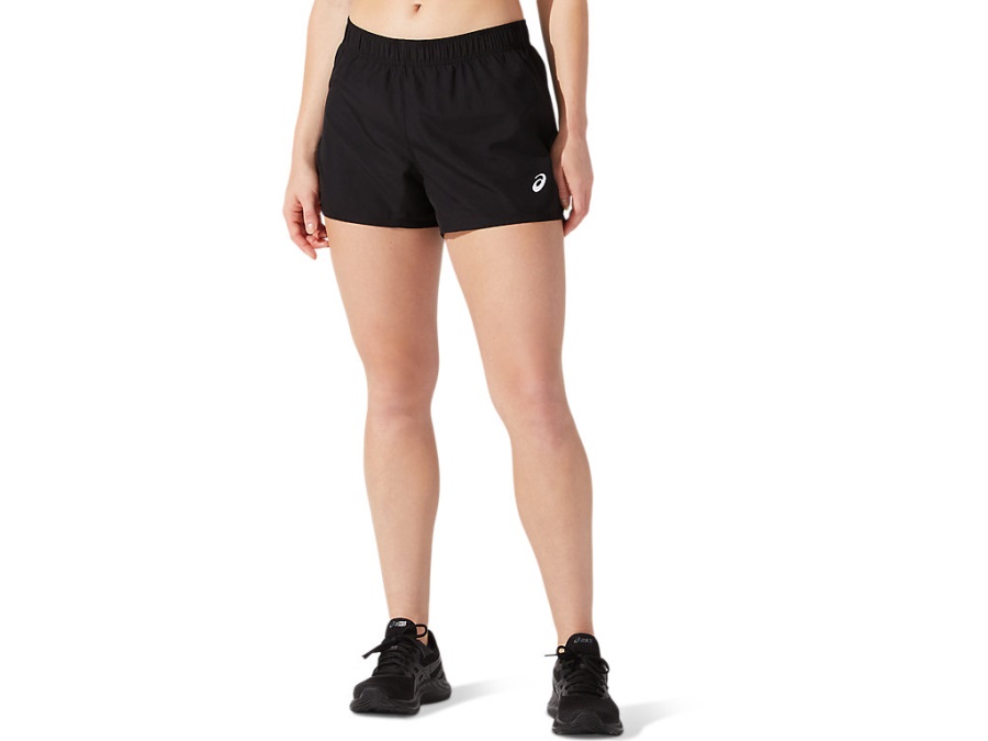 Asics SILVER 4 INCH SHORT Performance Black