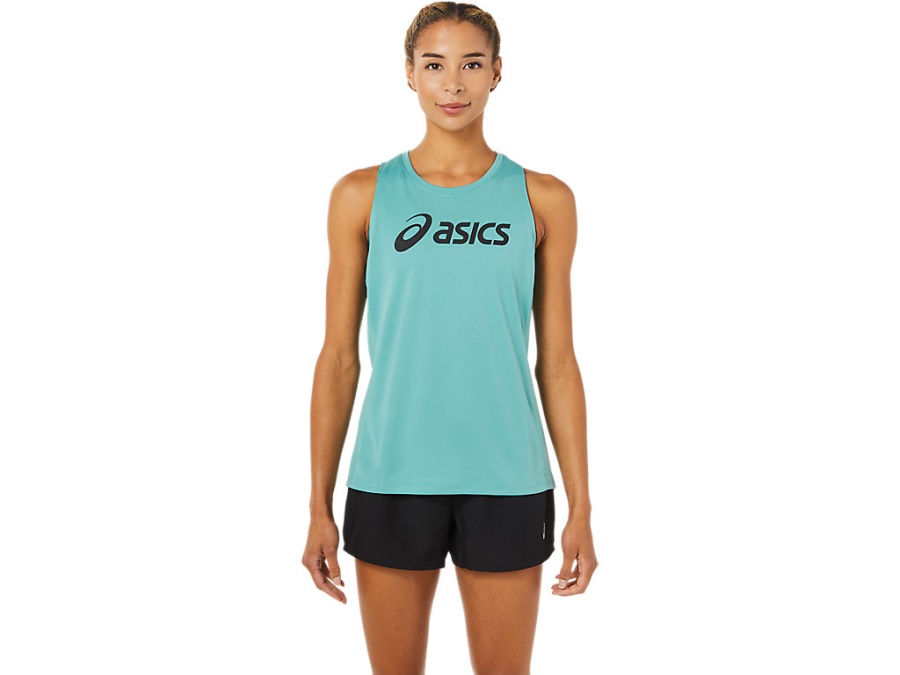 Asics SILVER ASICS TANK Sage-Performance Black