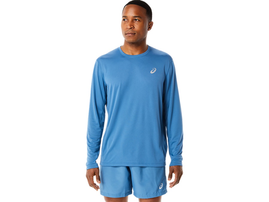 Asics SILVER LONG SLEEVED TOP Azure