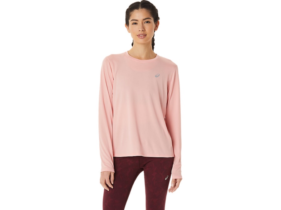 Asics SILVER LONG SLEEVED TOP Frosted Rose