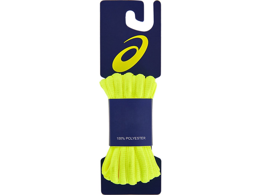 Asics Safety Yellow PERFORMANCE SHOELACES OVAL TYPE