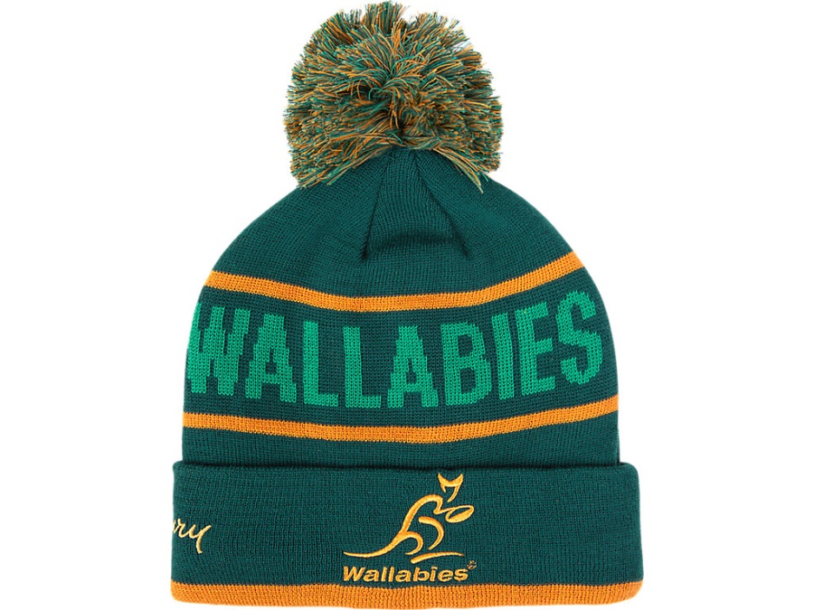 Asics WALLABIES MATCH DAY BEANIE Wallabies Green