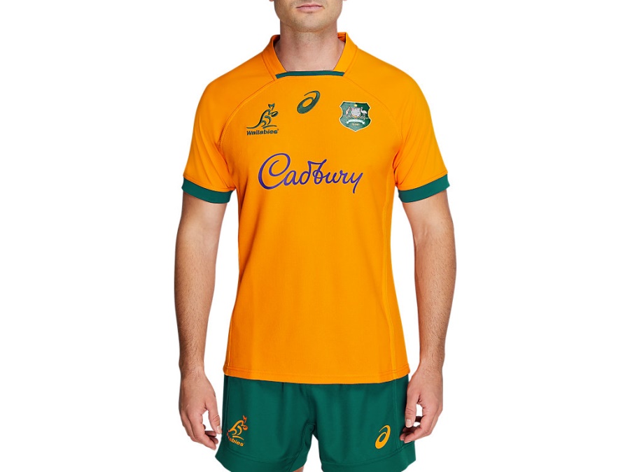 Asics Wallabies Gold WALLABIES REPLICA HOME JERSEY