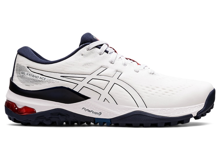 Asics White GEL-KAYANO ACE