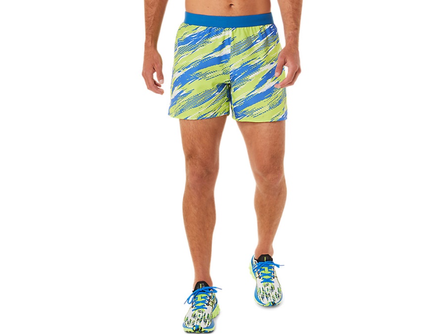 COLOR INJECTION SHORT Hazard Green Asics