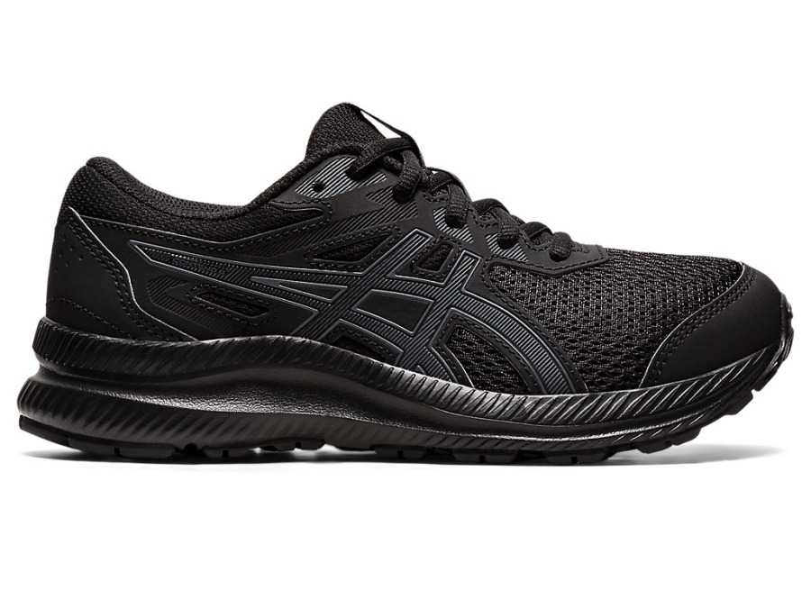 CONTEND 8 GS Black-Carrier Grey Asics