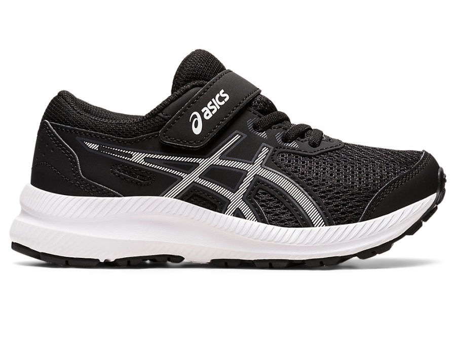 CONTEND 8 PS Black-White Asics