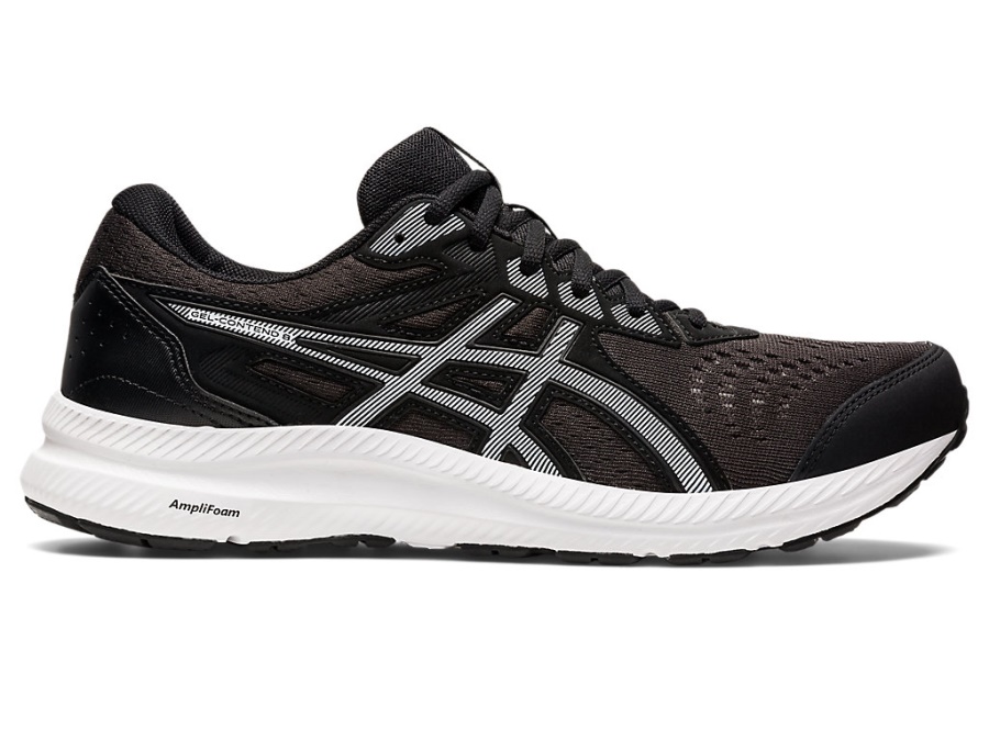 GEL-CONTEND 8 (4E EXTRA WIDE) Black-White Asics