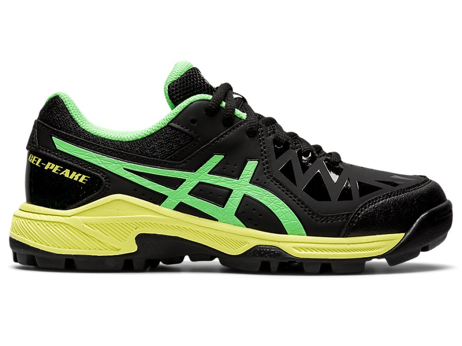 GEL-PEAKE GS Black-Bright Lime Asics