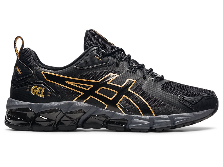 GEL-QUANTUM 180 6 Black-Pure Gold Asics