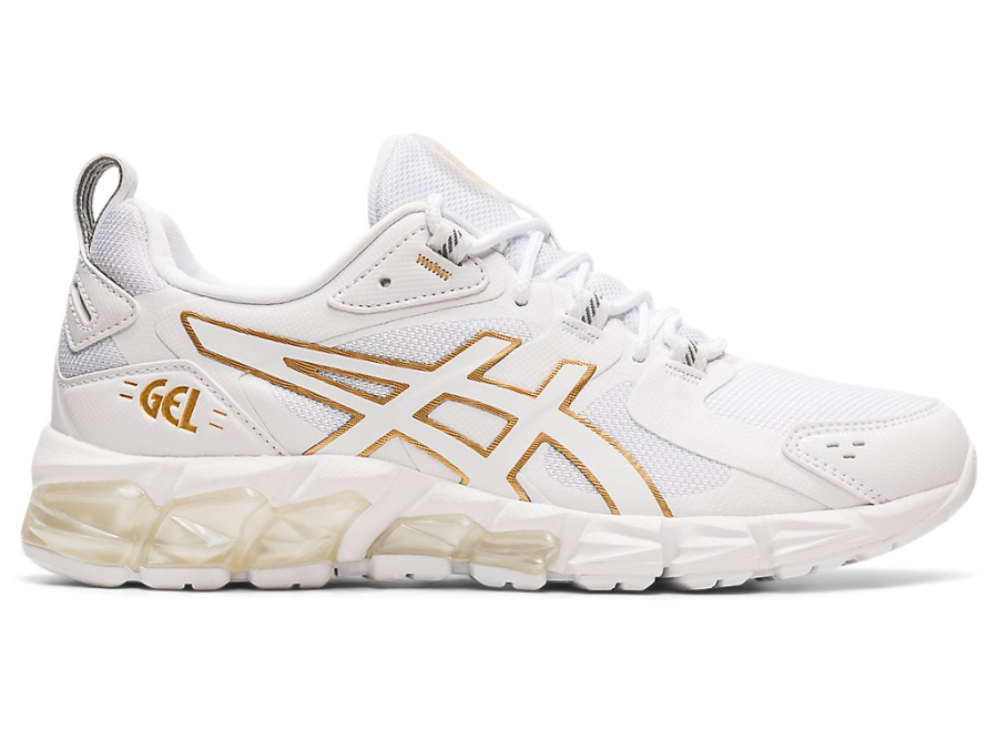 GEL-QUANTUM 180 6 White-Pure Gold Asics