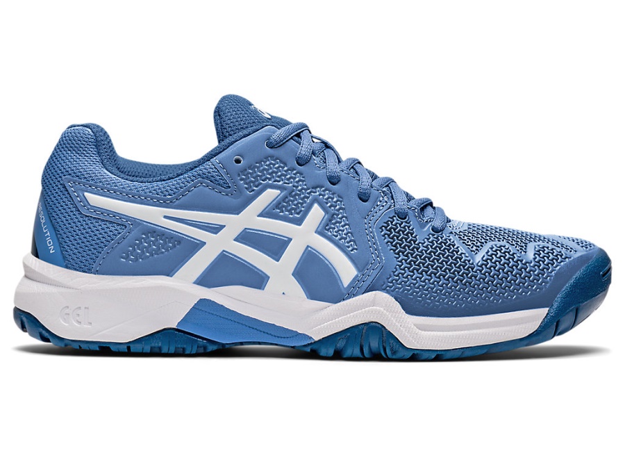 GEL-RESOLUTION 8 GS Blue Harmony-White Asics